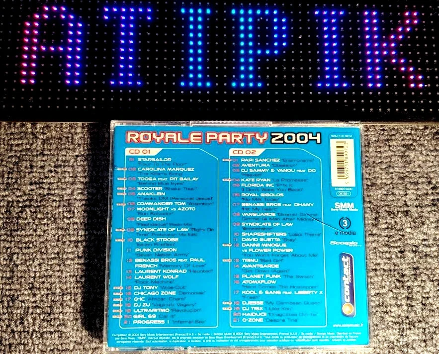 Double Cd Royale Party 2004 Indispensable Techno Dance Rare 💿 – photo 2
